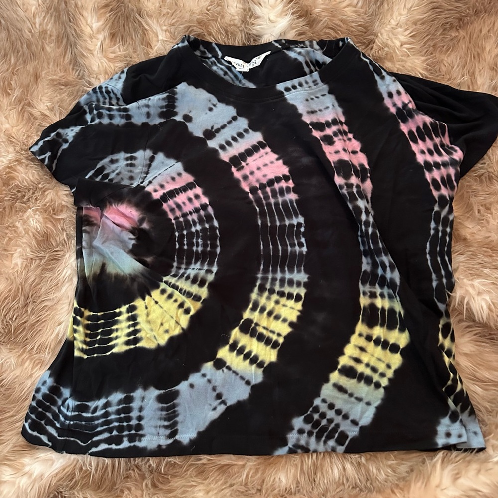 Tie-Dye Spiral Crop Top